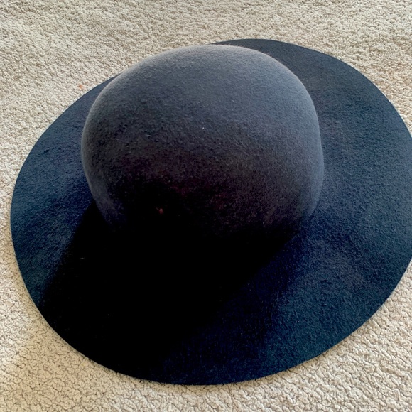 & Other Stories Felt Hat - Navy Blue (faded) - Picture 3 of 8
